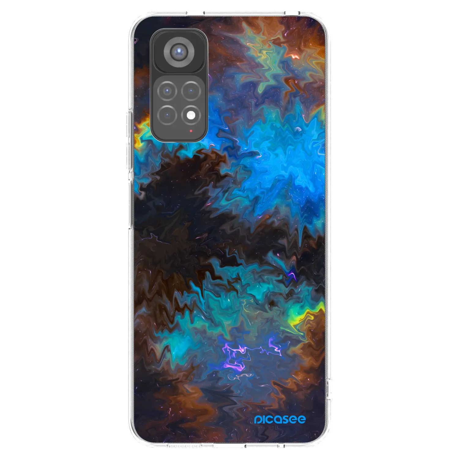 Picasee husă transparentă din silicon pentru Xiaomi Redmi Note 11S 5G - Space