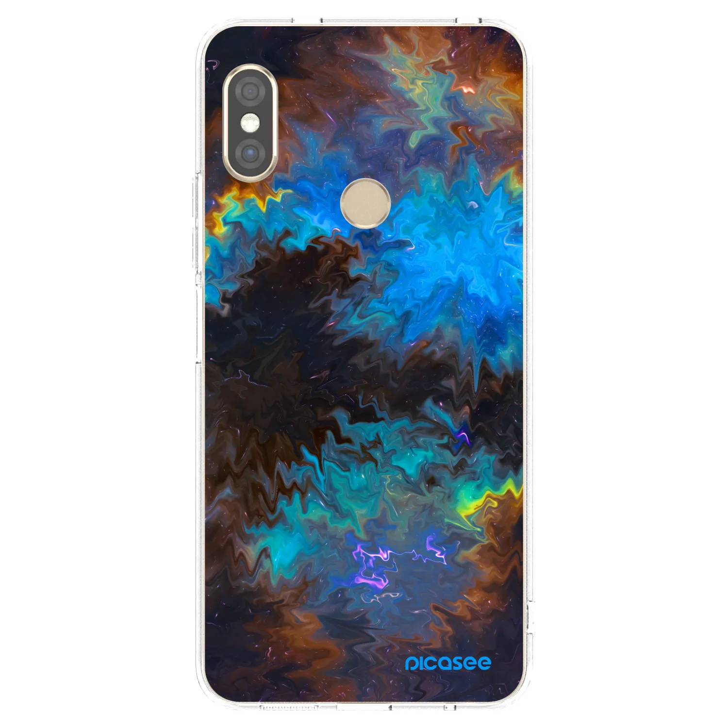 Picasee husă transparentă din silicon pentru Xiaomi Redmi Note 5 Global - Space