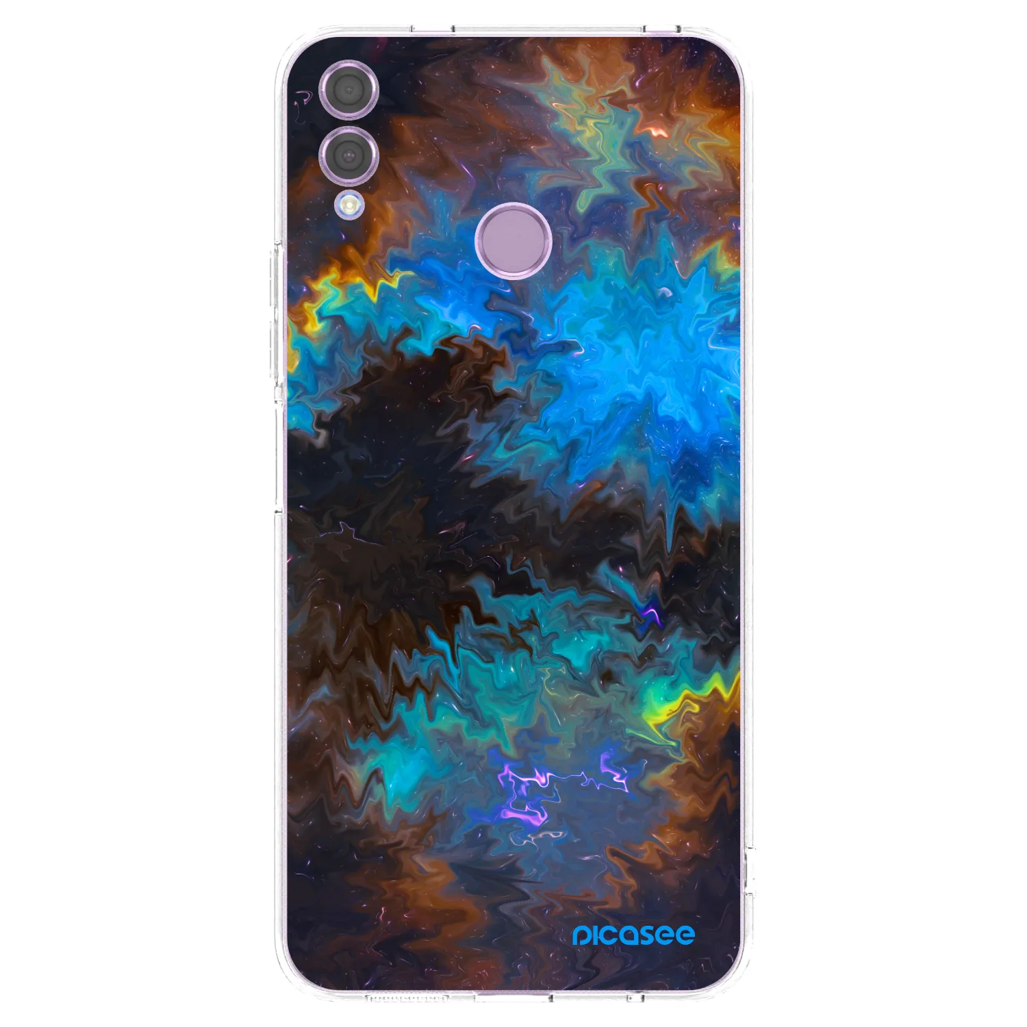 Picasee husă transparentă din silicon pentru Honor 8X - Space
