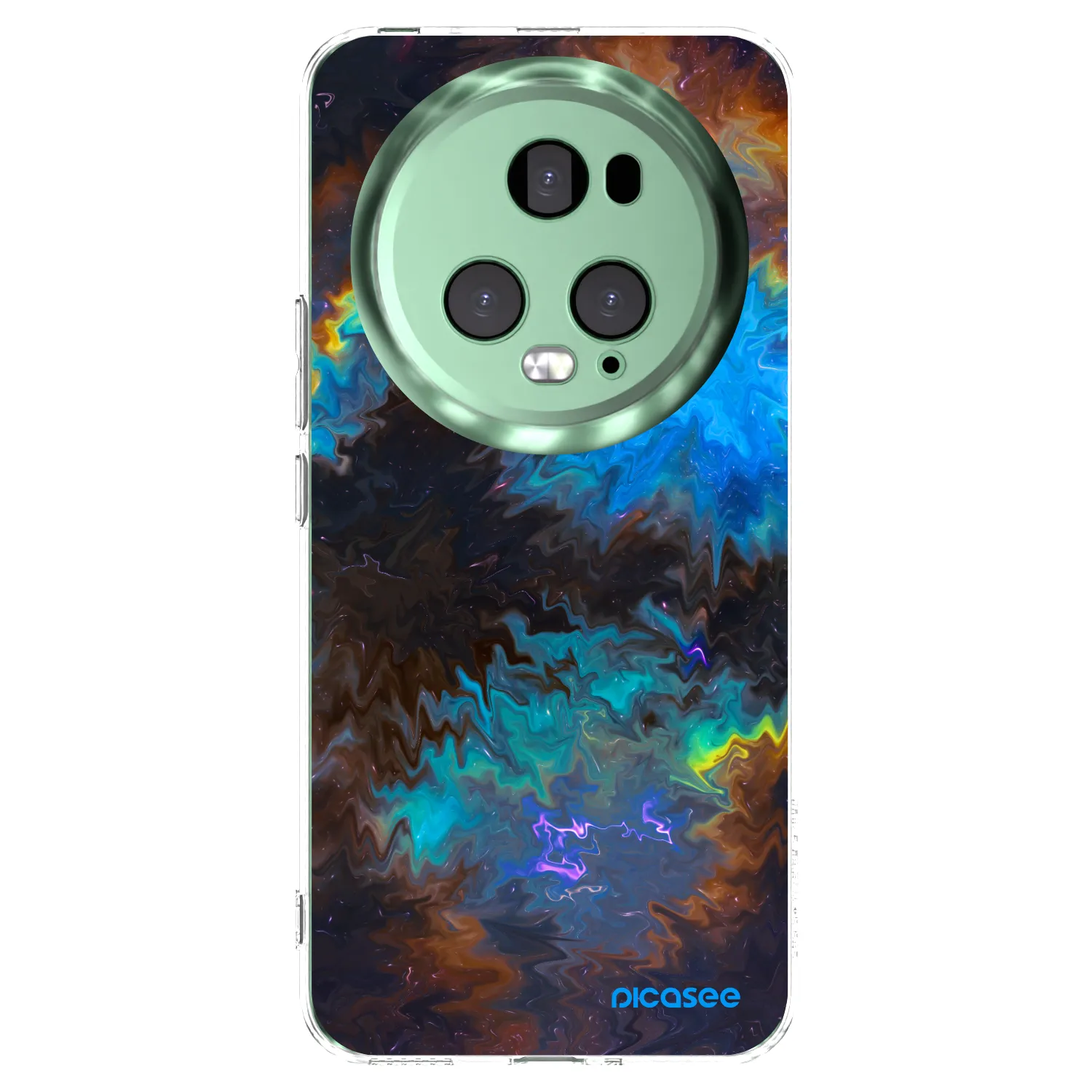 Picasee husă transparentă din silicon pentru Honor Magic5 Pro - Space