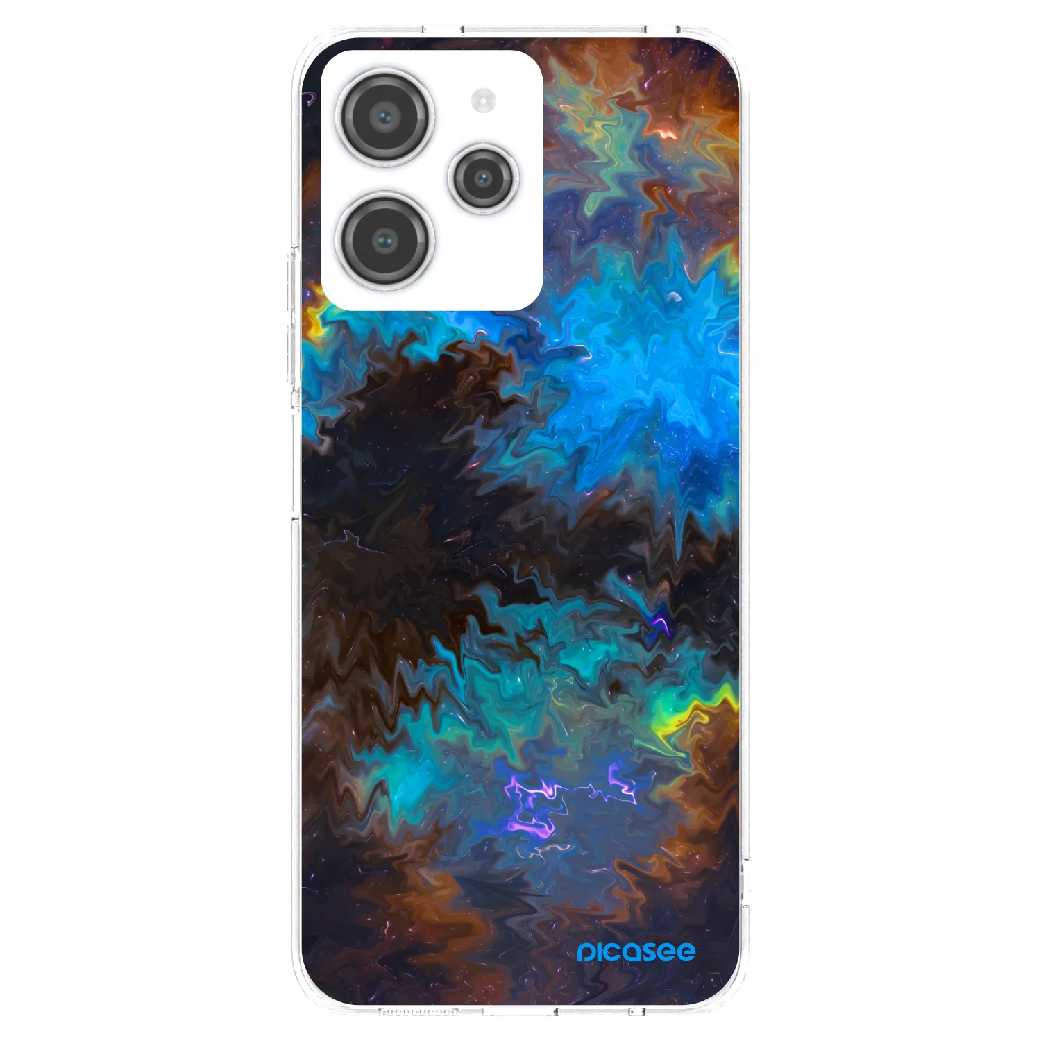 Picasee husă transparentă din silicon pentru Xiaomi Redmi 12 4G - Space