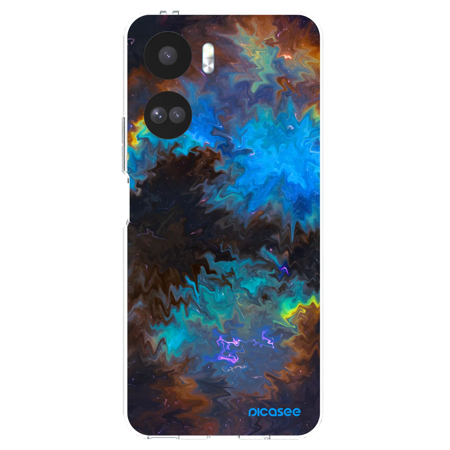 Picasee husă transparentă din silicon pentru Honor 90 Lite 5G - Space