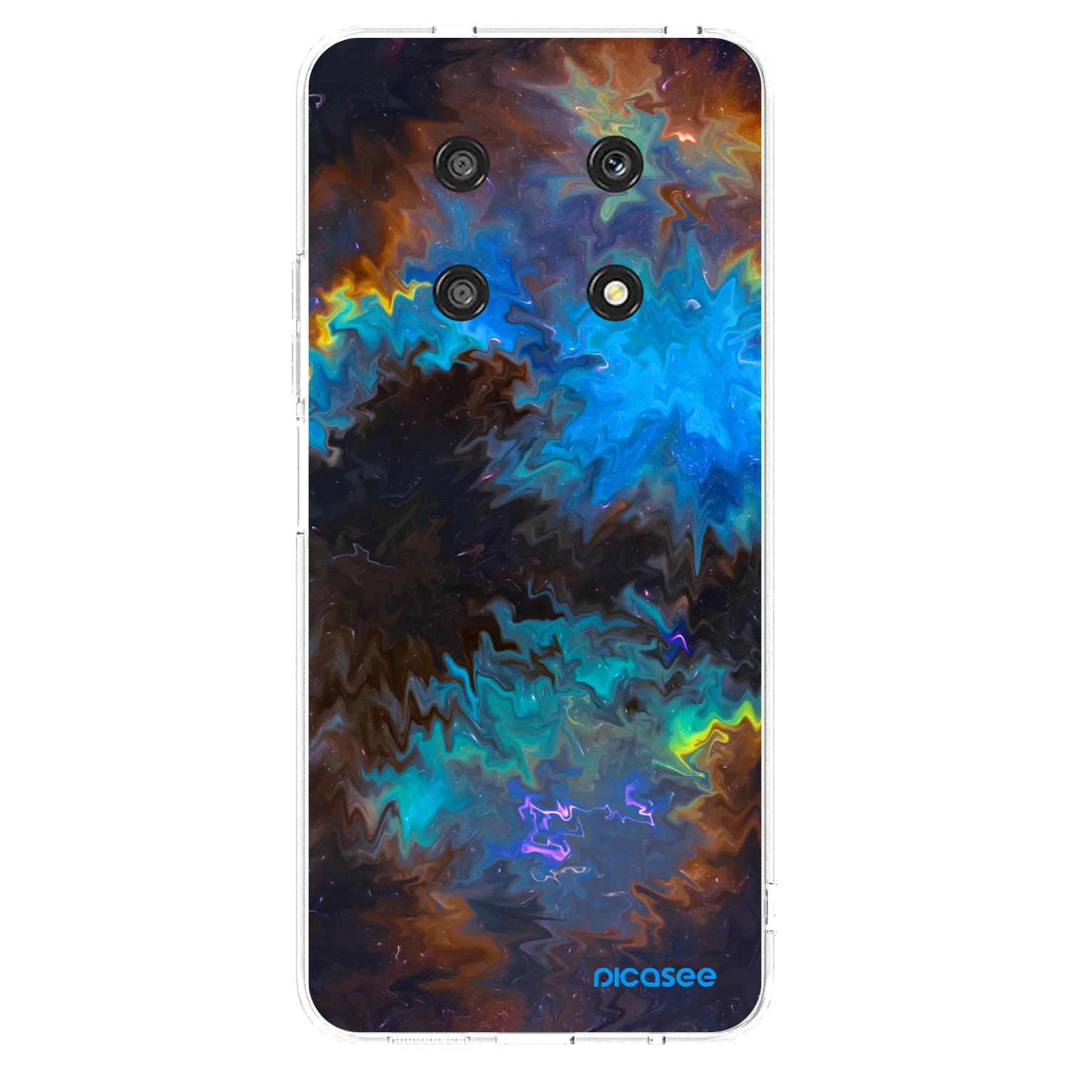 Picasee husă transparentă din silicon pentru Honor Magic4 Lite 5G - Space