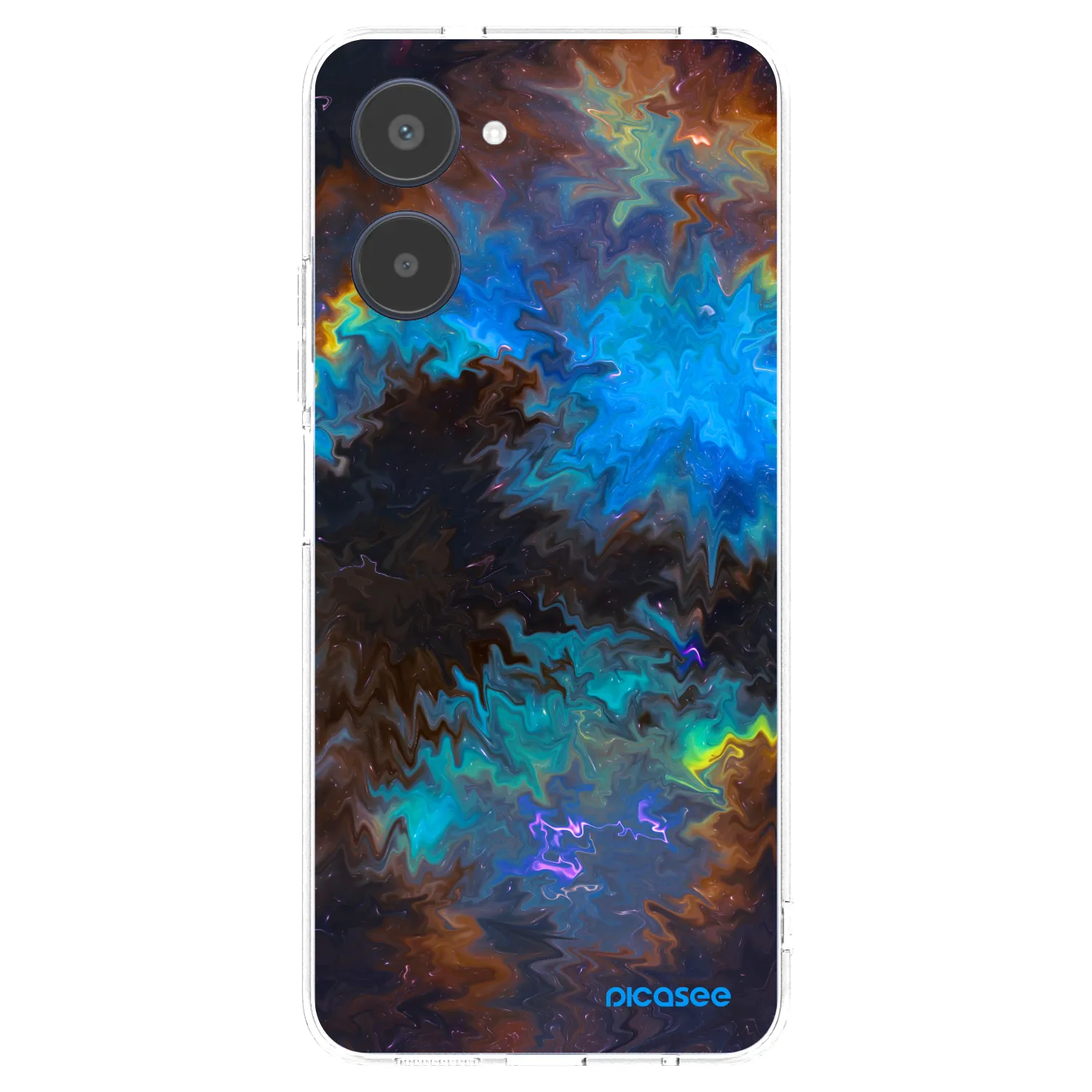 Picasee husă transparentă din silicon pentru Realme 10 4G - Space