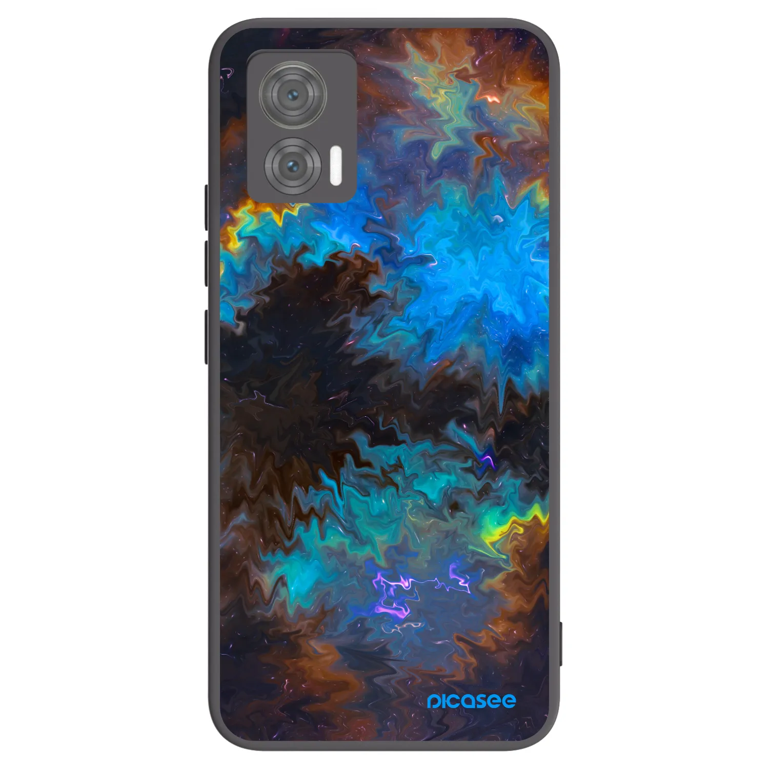 Picasee husă neagră din silicon pentru Motorola Edge 30 Neo - Space