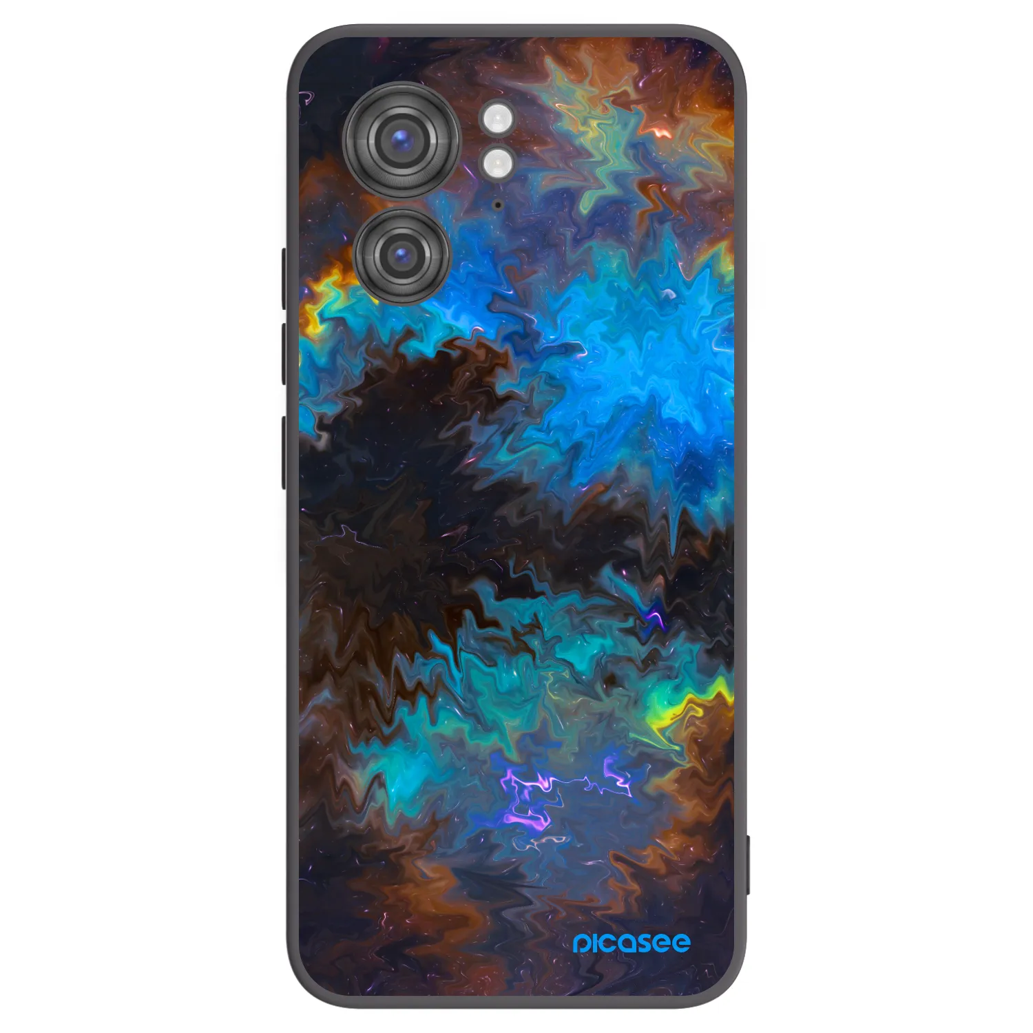 Picasee husă neagră din silicon pentru Motorola Edge 40 - Space