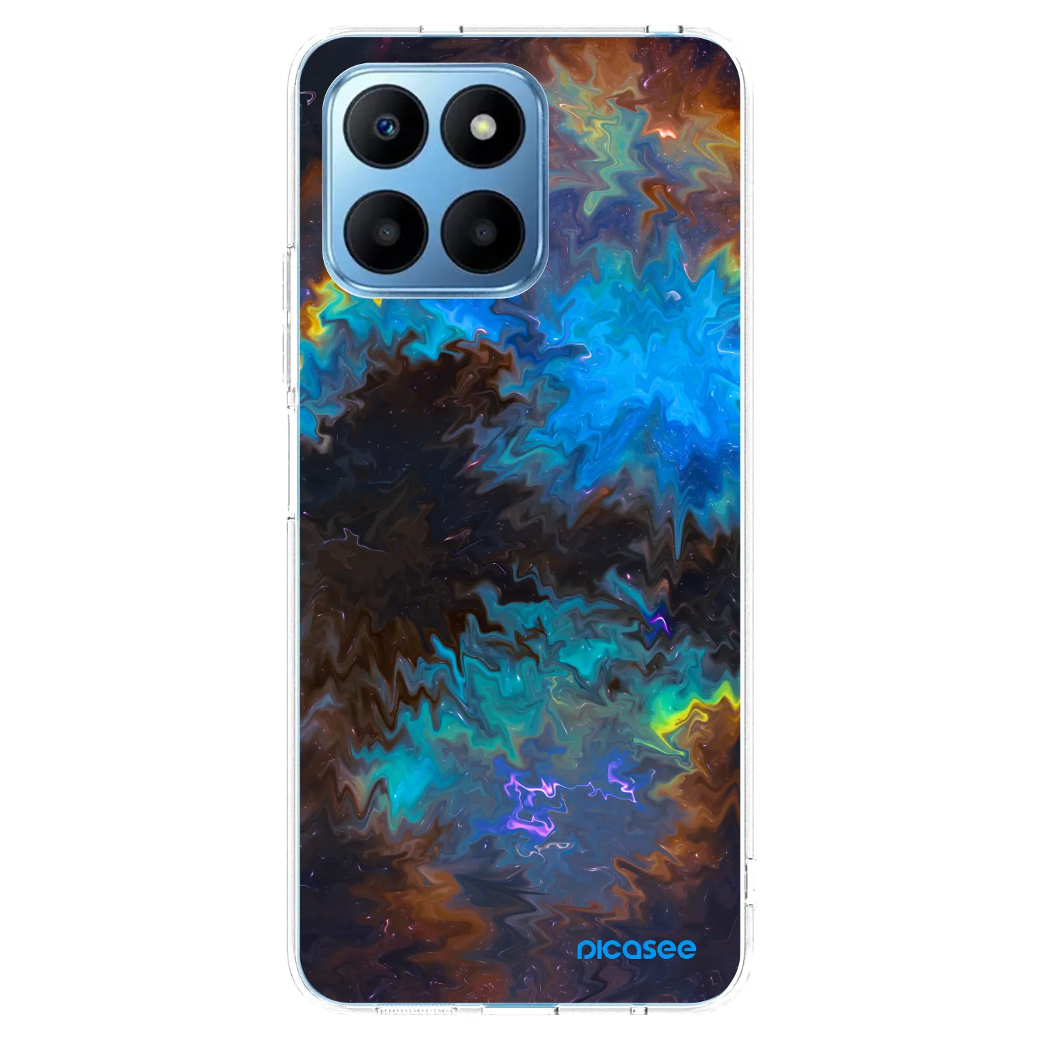 Picasee husă transparentă din silicon pentru Honor 70 Lite - Space