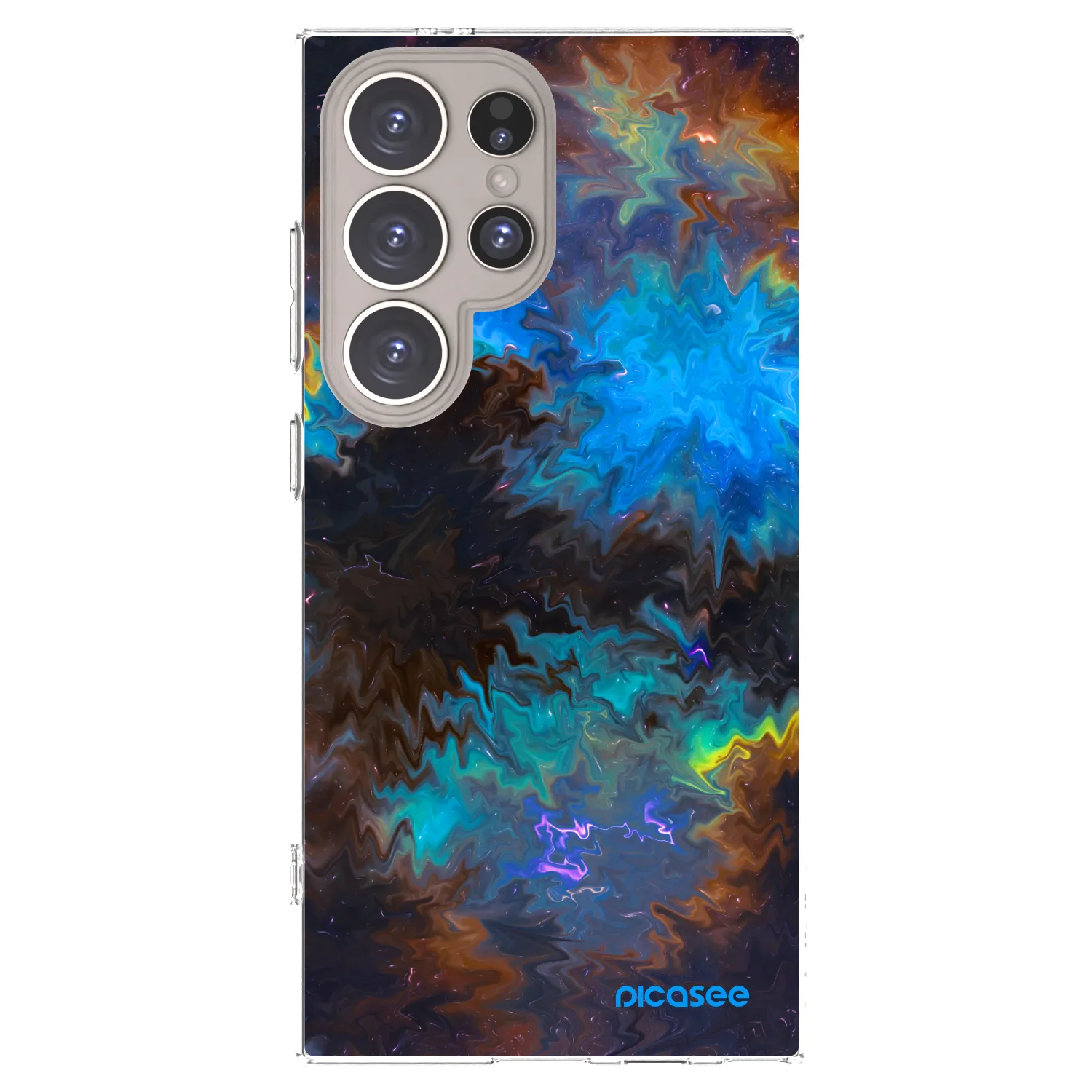 Picasee husă transparentă din silicon pentru Samsung Galaxy S24 Ultra S928B 5G - Space