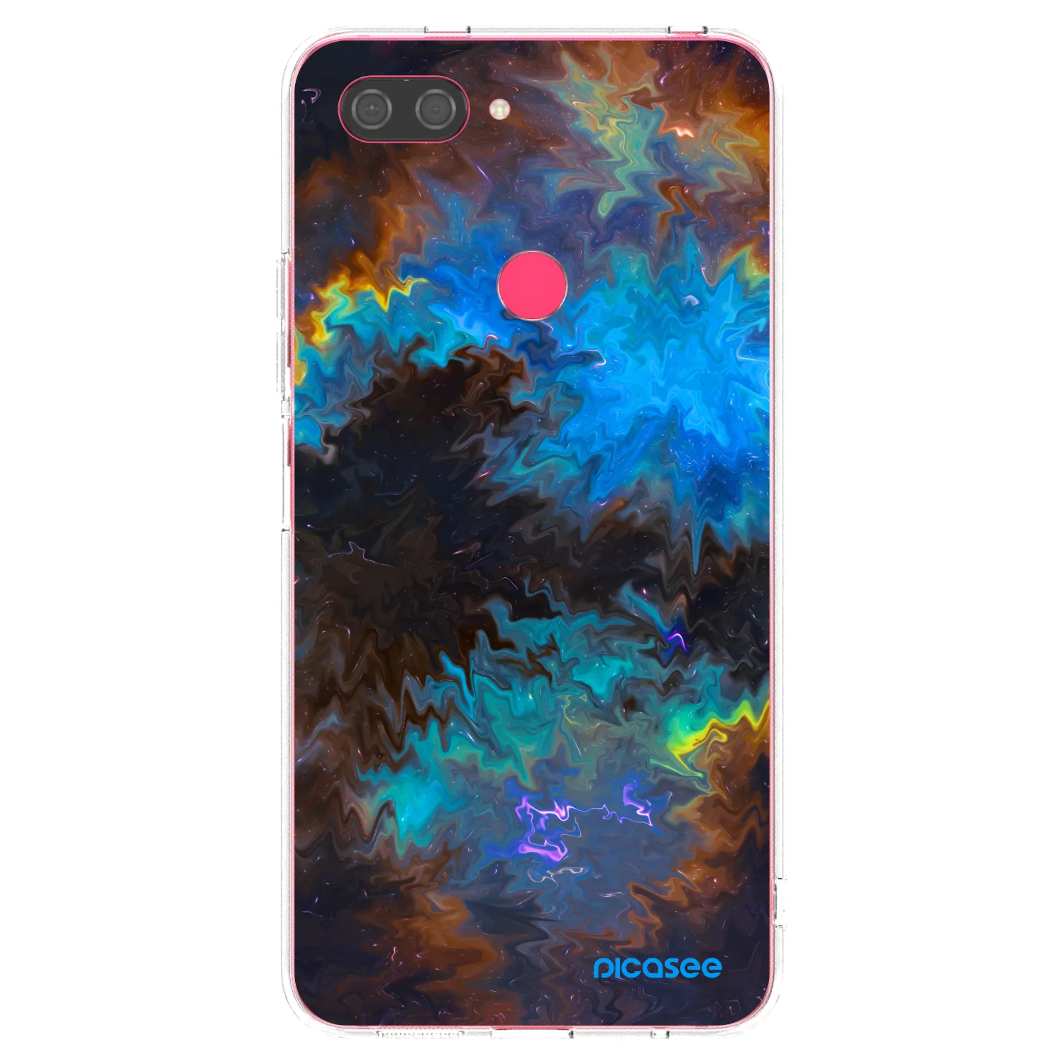 Picasee husă transparentă din silicon pentru Xiaomi Mi 8 Lite - Space