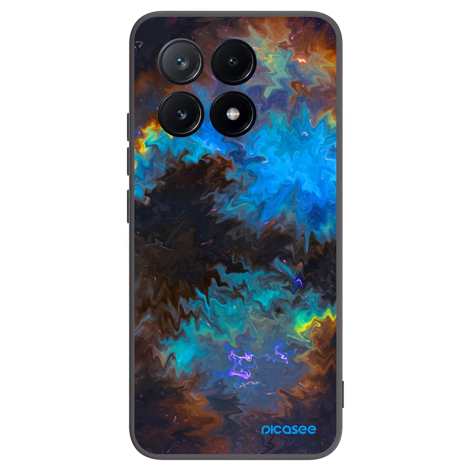 Picasee husă neagră din silicon pentru Xiaomi Poco X6 Pro - Space