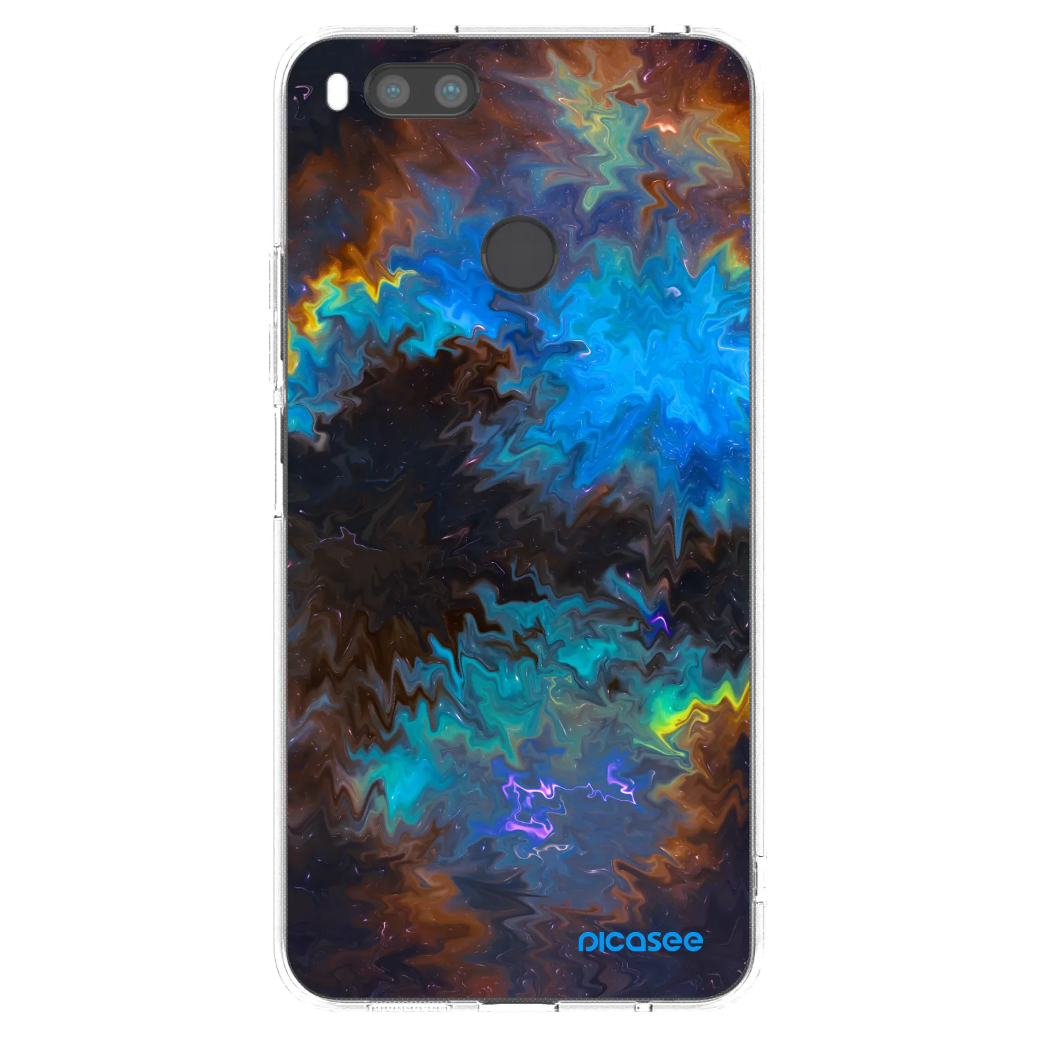 Picasee husă transparentă din silicon pentru Xiaomi Mi A1 Global - Space