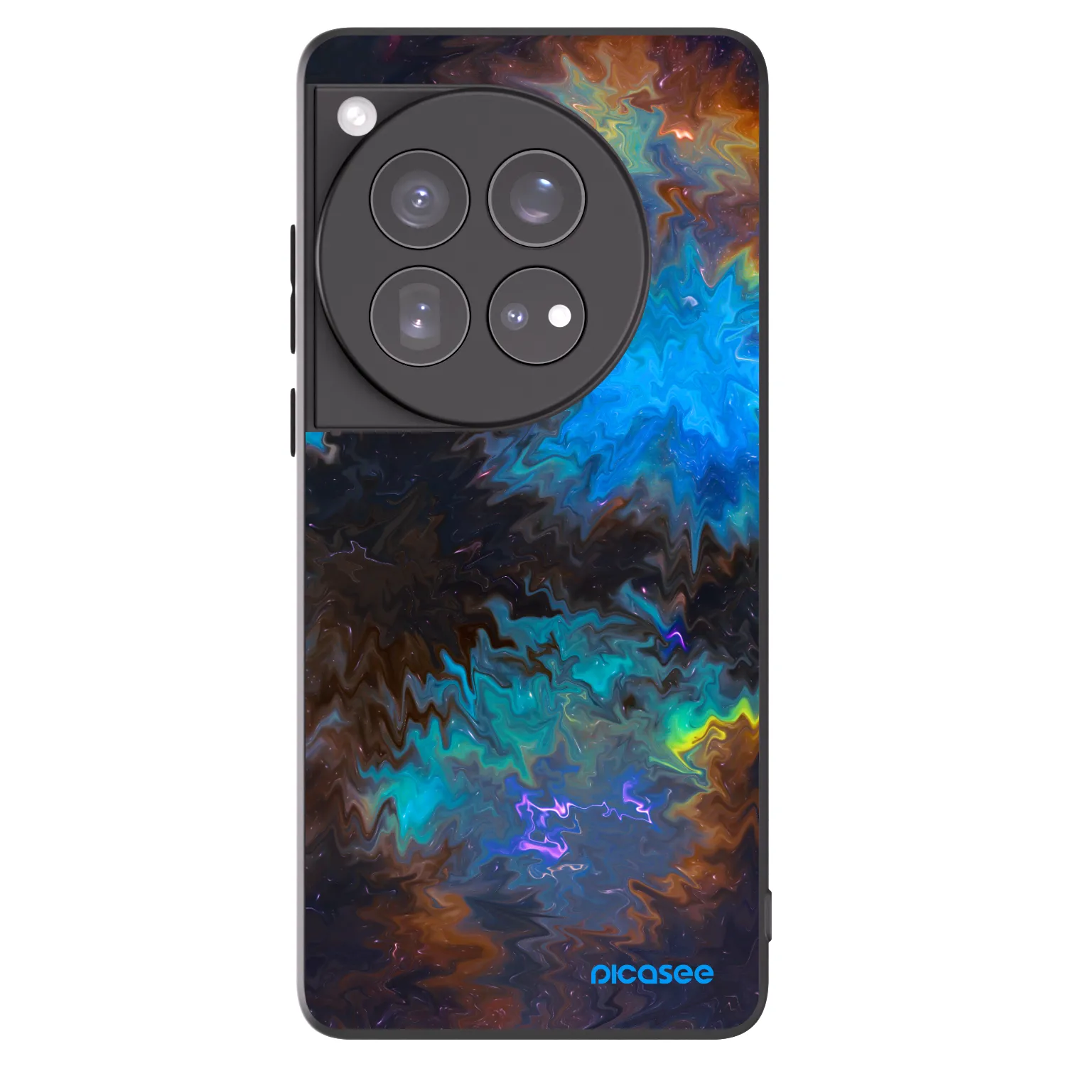 Picasee husă neagră din silicon pentru OnePlus 12 5G - Space