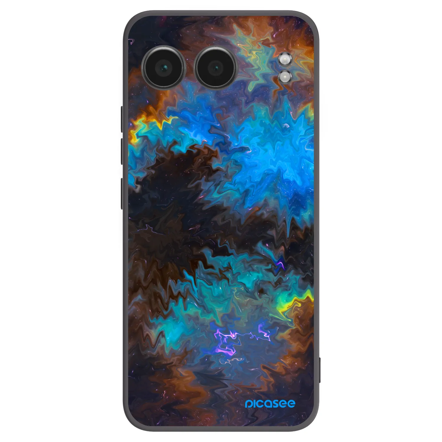 Picasee husă neagră din silicon pentru OnePlus Nord 4 - Space