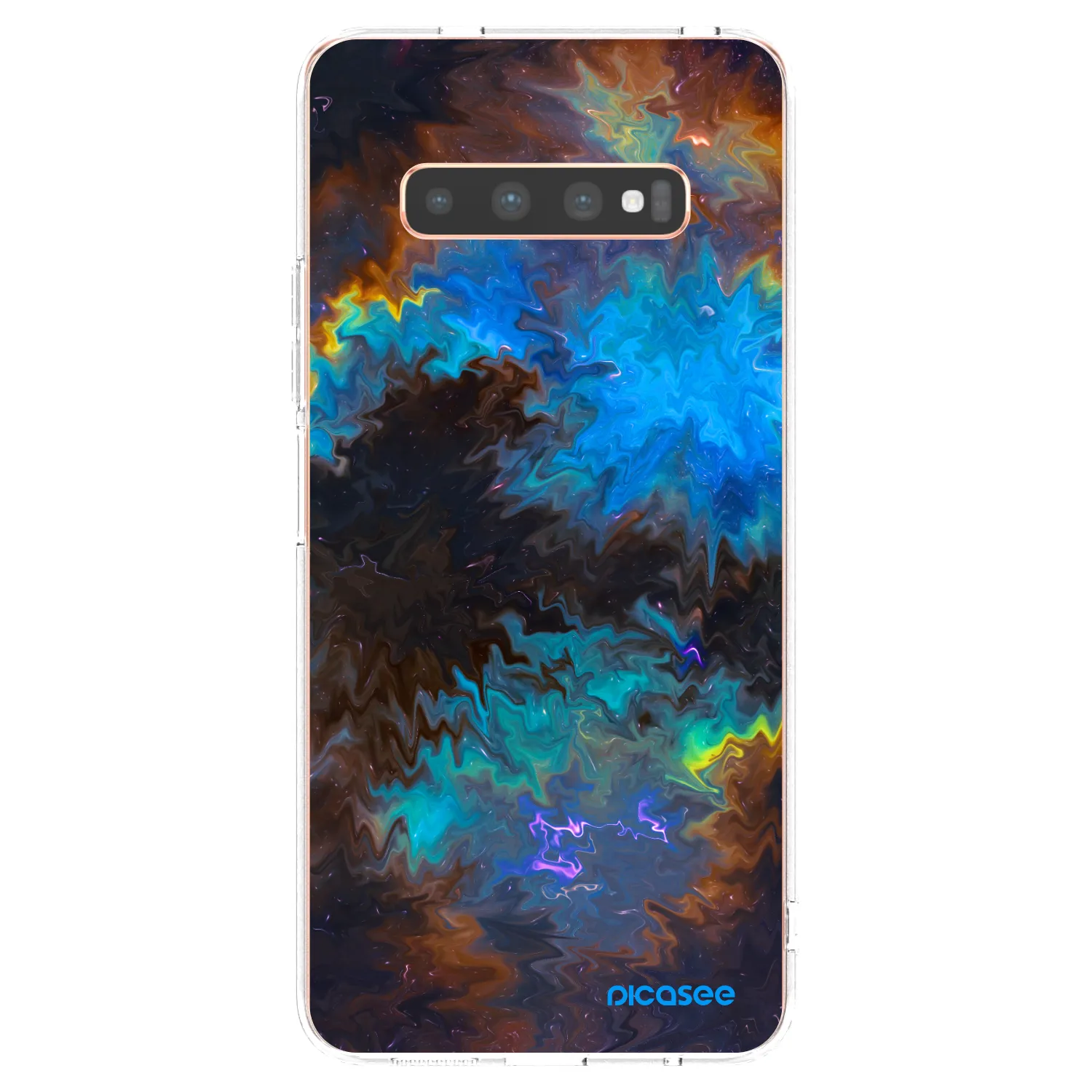 Picasee husă transparentă din silicon pentru Samsung Galaxy S10 Plus G975 - Space