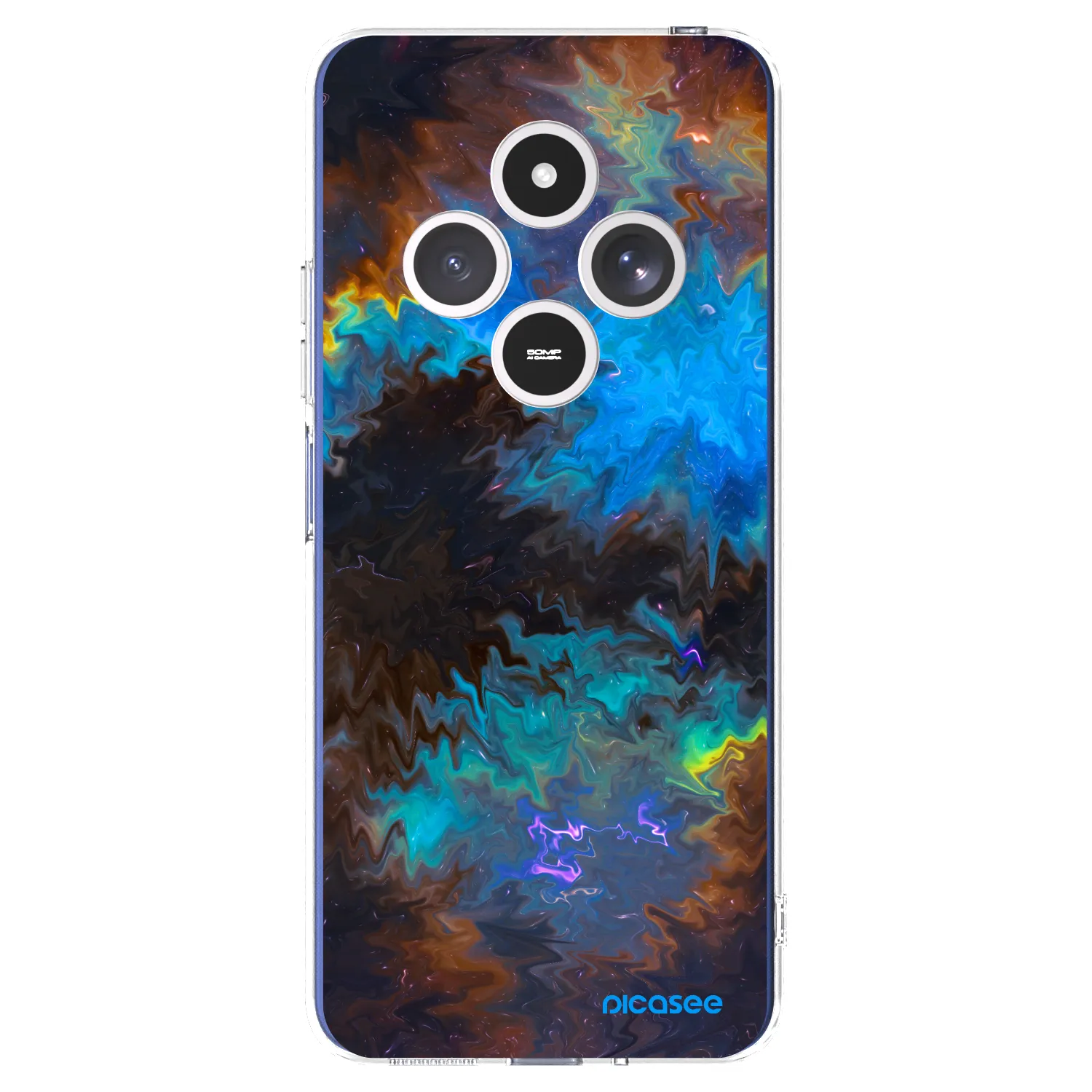 Picasee husă transparentă din silicon pentru Xiaomi Redmi 14C - Space