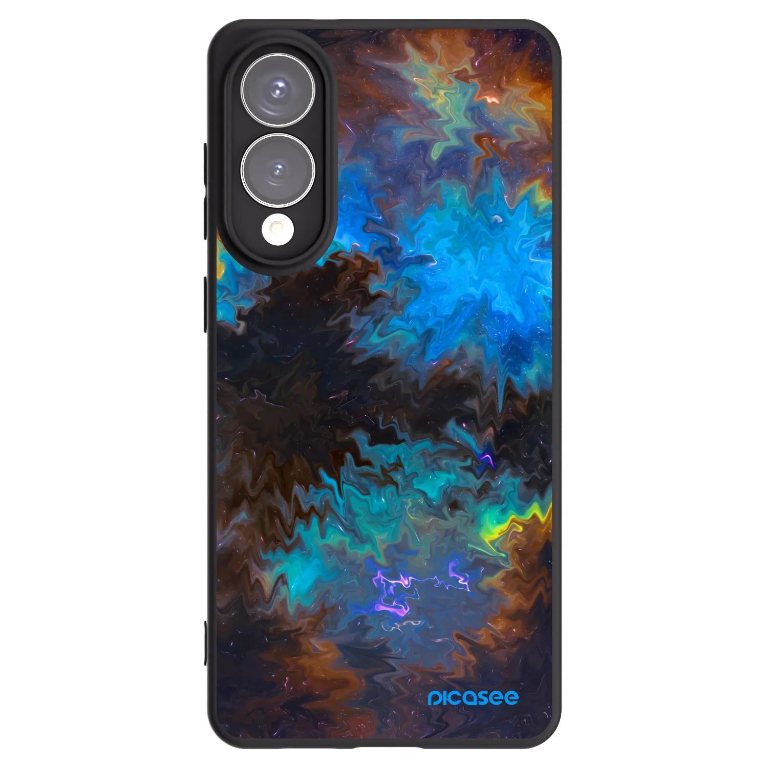 Picasee husă neagră din silicon pentru Samsung Galaxy S25 Edge 5G - Space