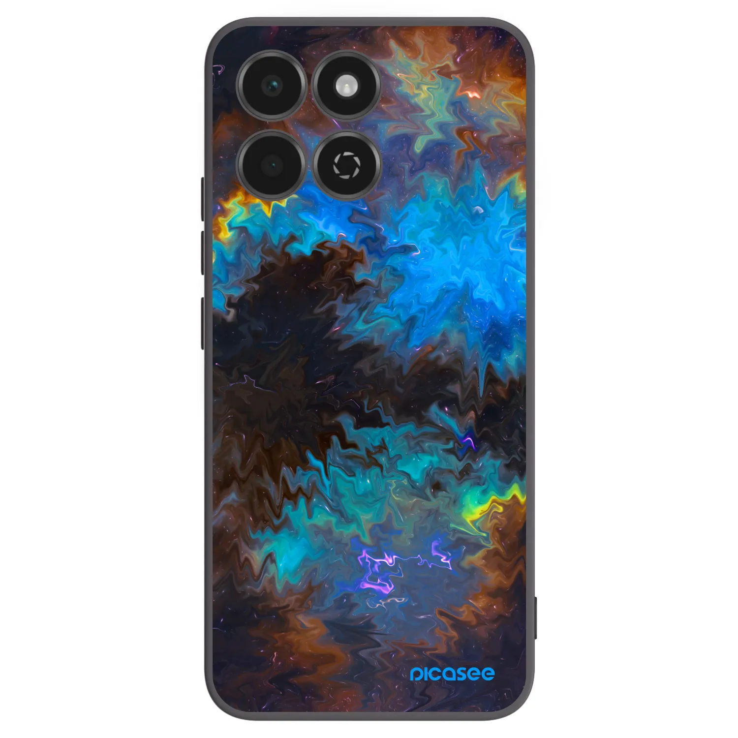 Picasee husă neagră din silicon pentru Honor 200 Smart 5G - Space
