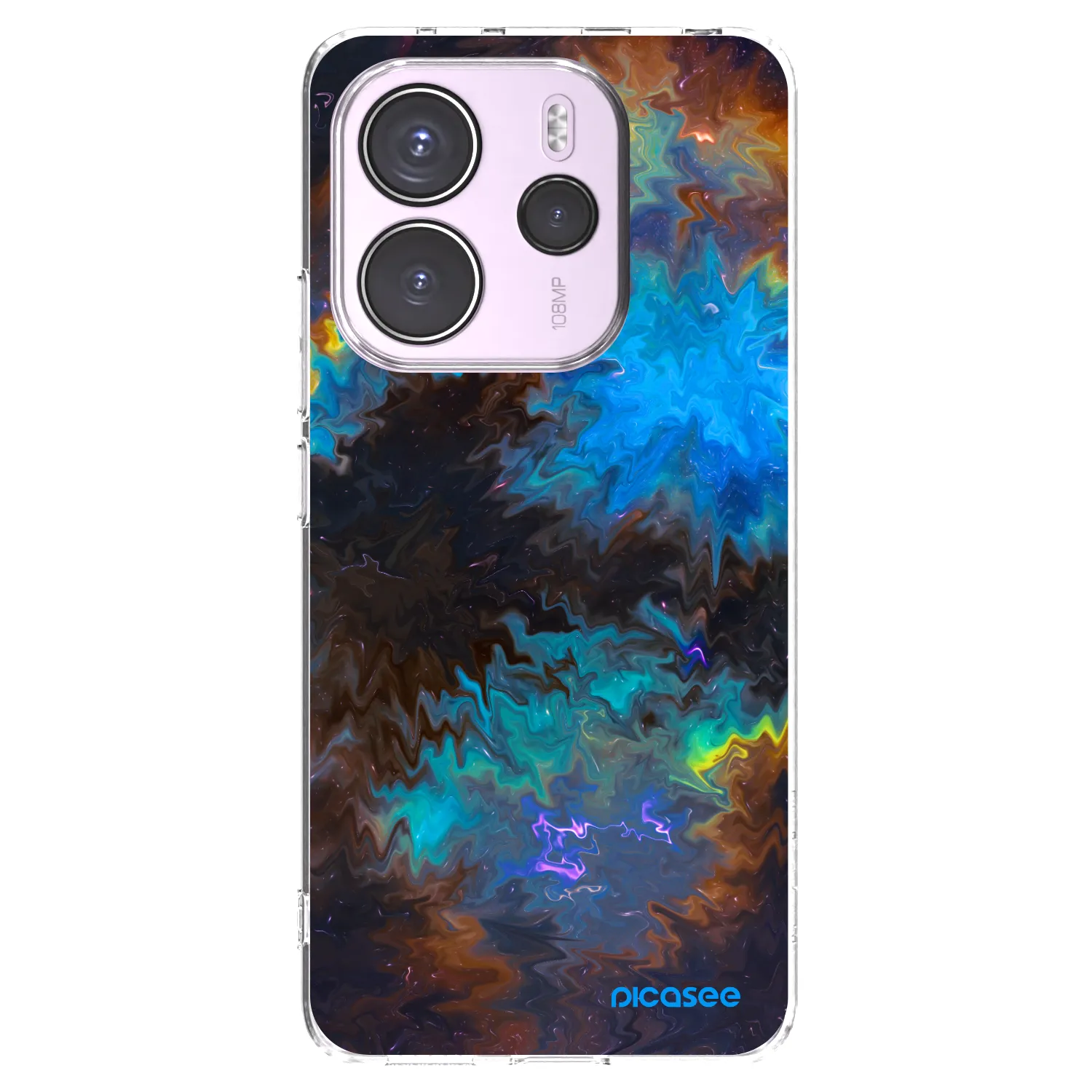 Picasee husă transparentă din silicon pentru Xiaomi Redmi Note 14 4G - Space