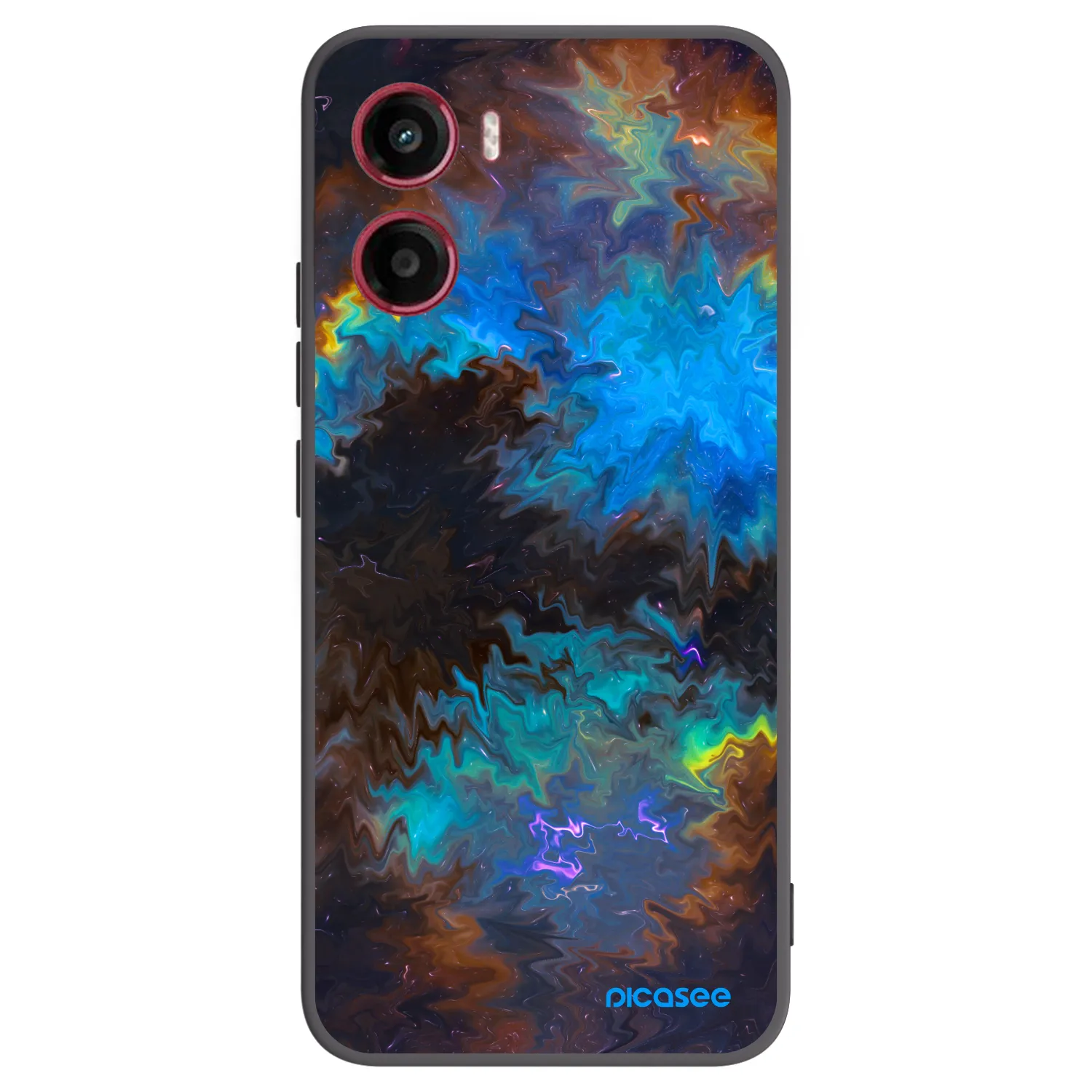 Picasee husă neagră din silicon pentru Motorola Moto G05 - Space