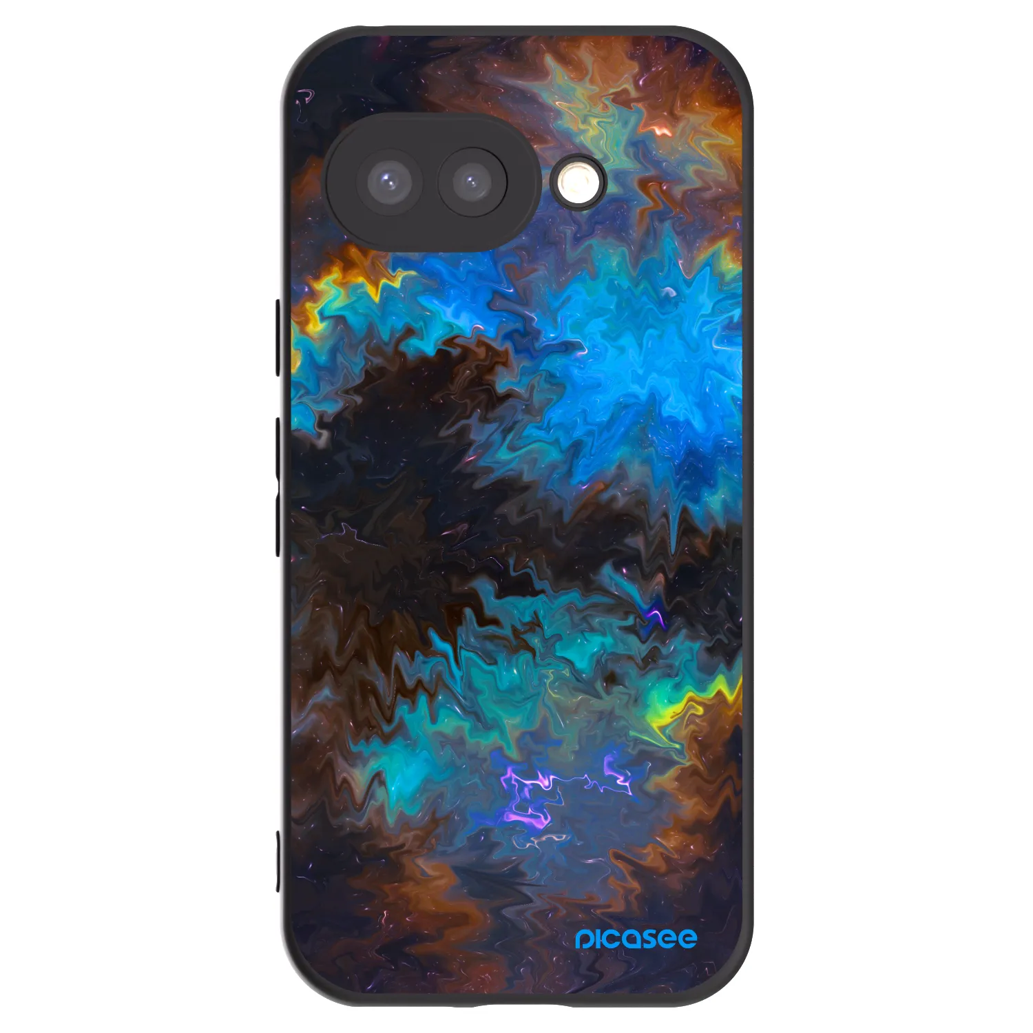 Picasee husă neagră din silicon pentru Google Pixel 9a - Space