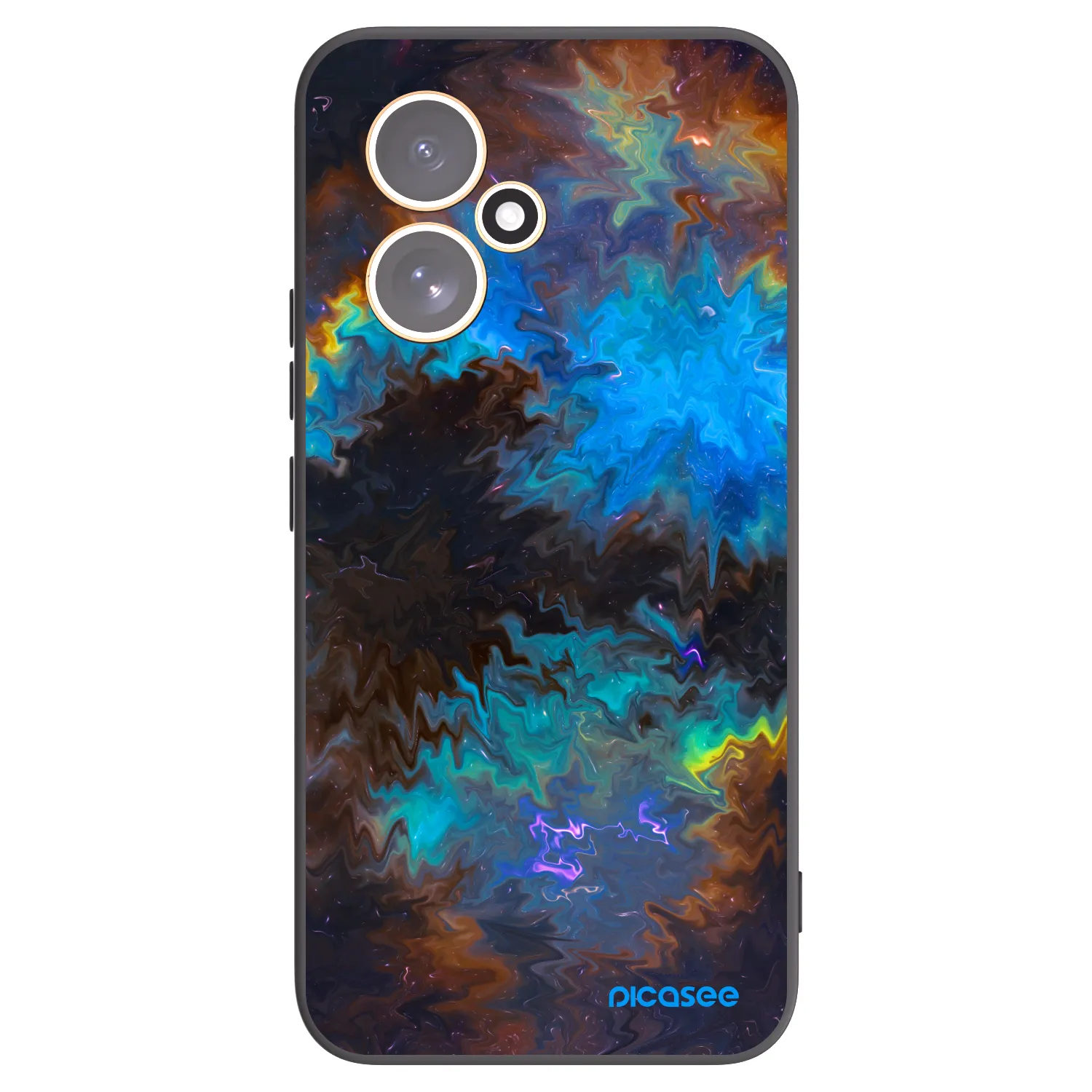 Picasee husă neagră din silicon pentru Honor 400 5G - Space