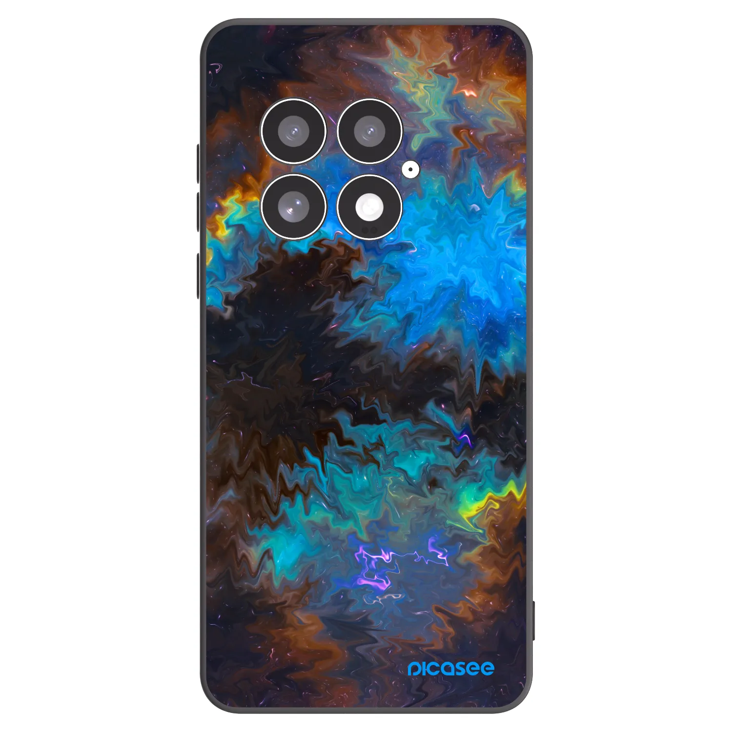 Picasee husă neagră din silicon pentru OnePlus 13 5G - Space
