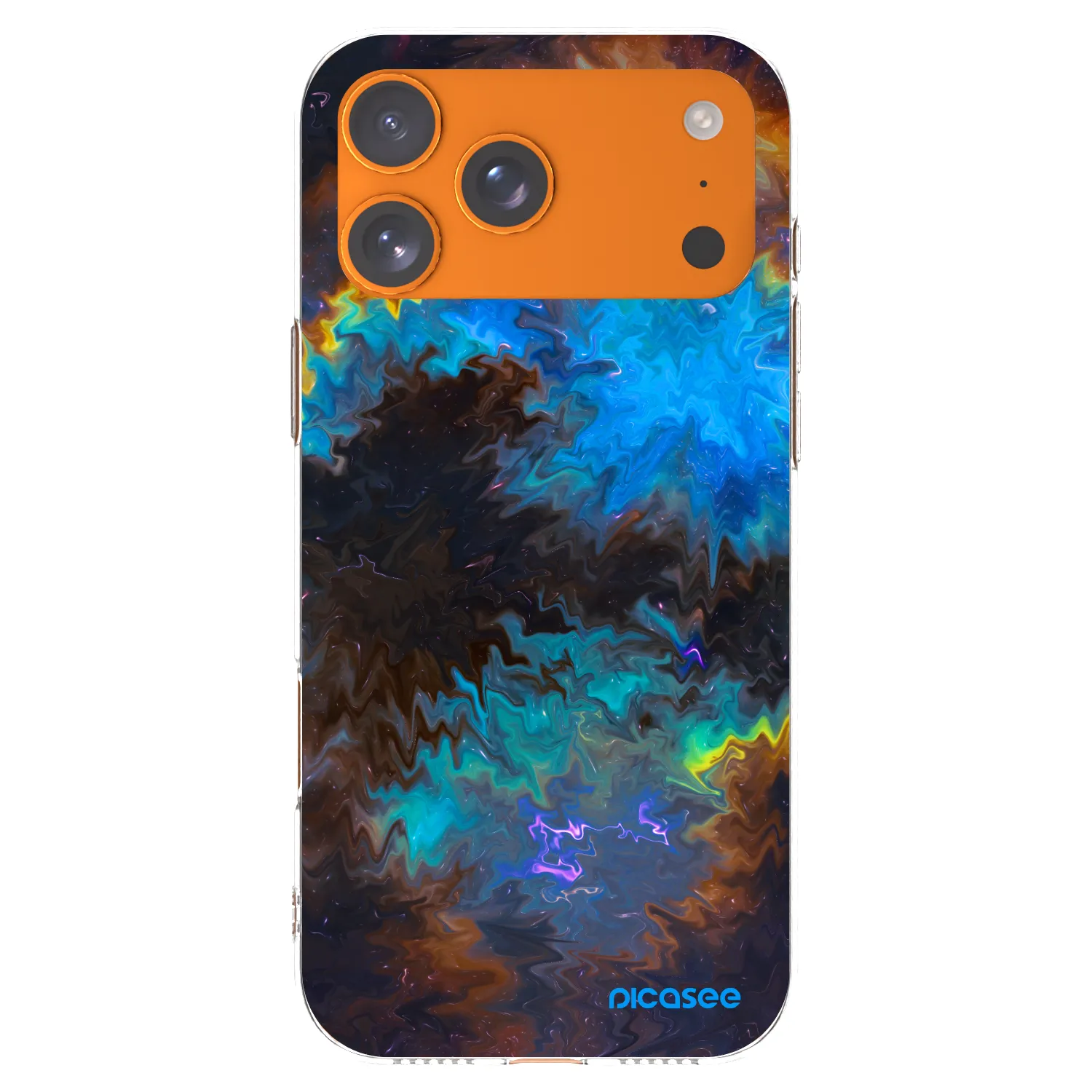 Picasee husă transparentă din silicon pentru Apple iPhone 17 Pro Max - Space