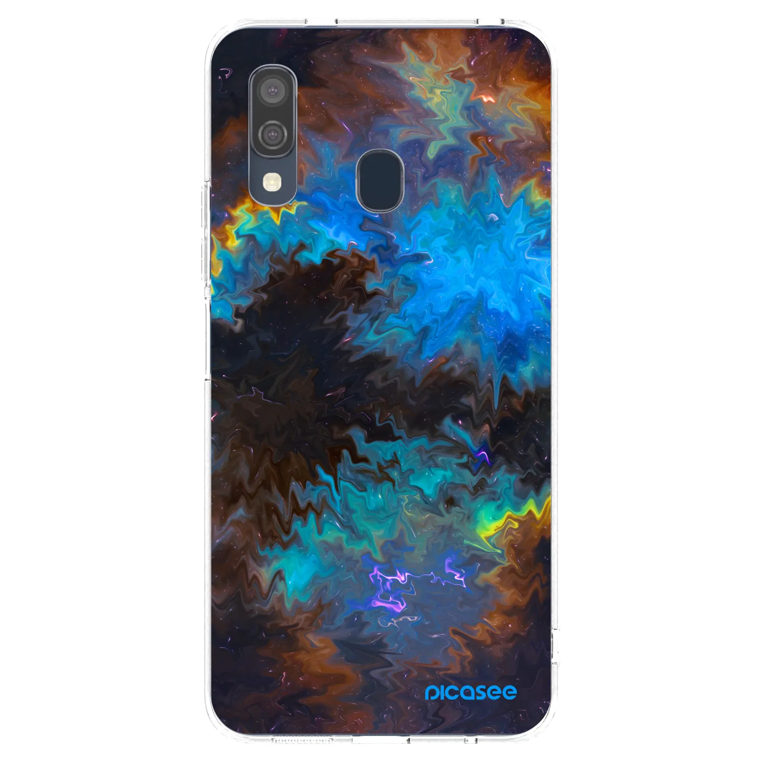 Picasee husă transparentă din silicon pentru Samsung Galaxy A40 A405F - Space