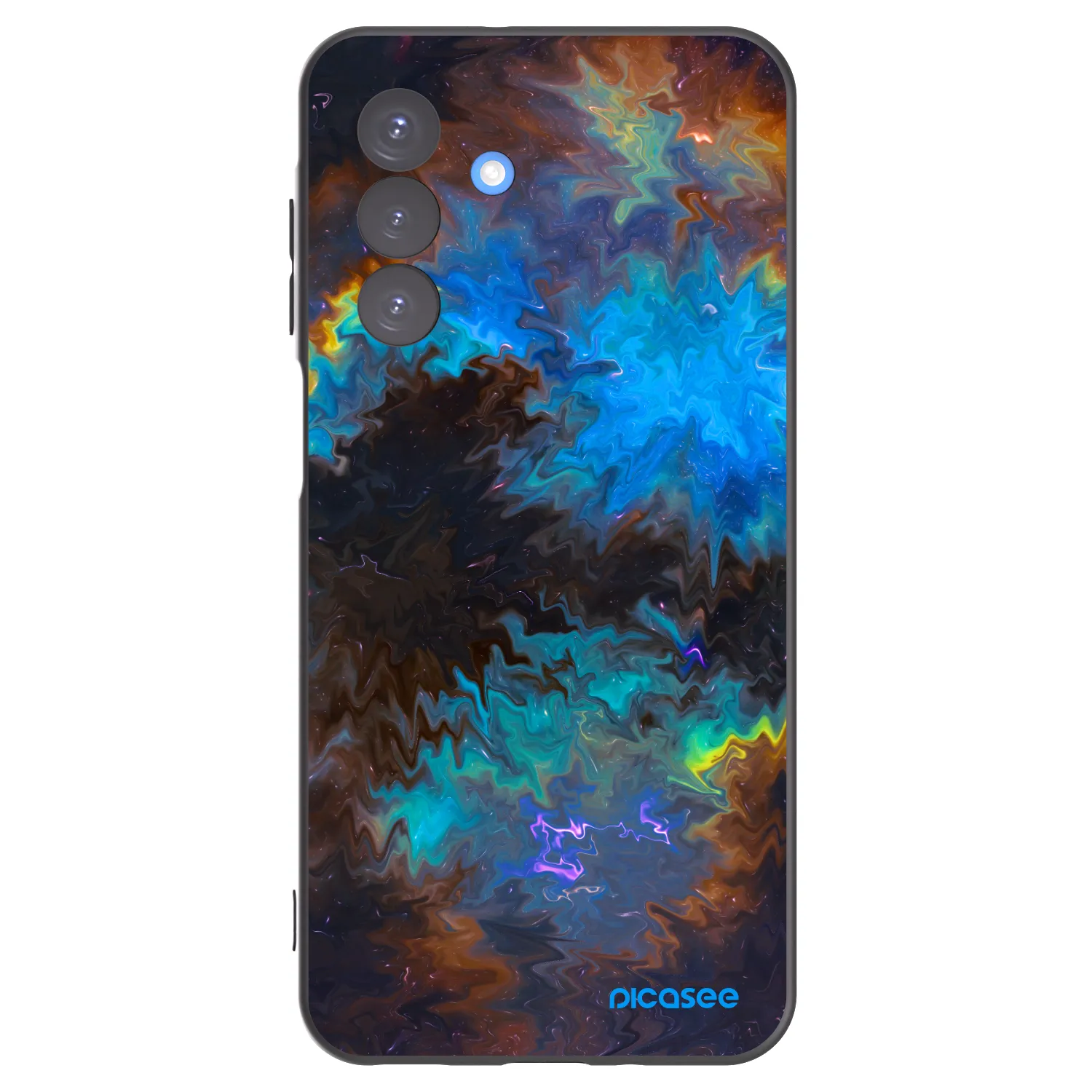Picasee husă neagră din silicon pentru Samsung Galaxy A17 5G - Space