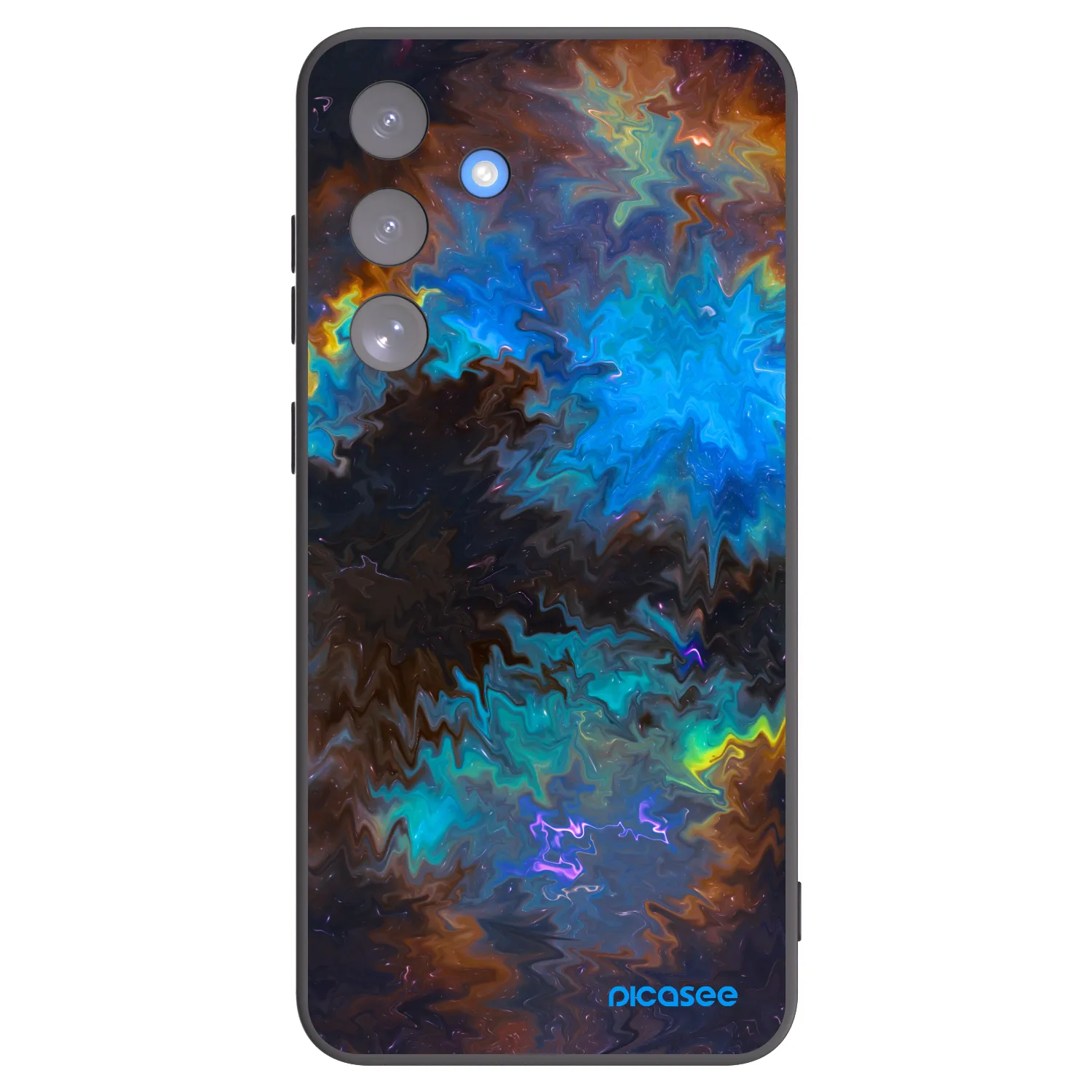 Picasee husă neagră din silicon pentru Samsung Galaxy S25 FE 5G - Space