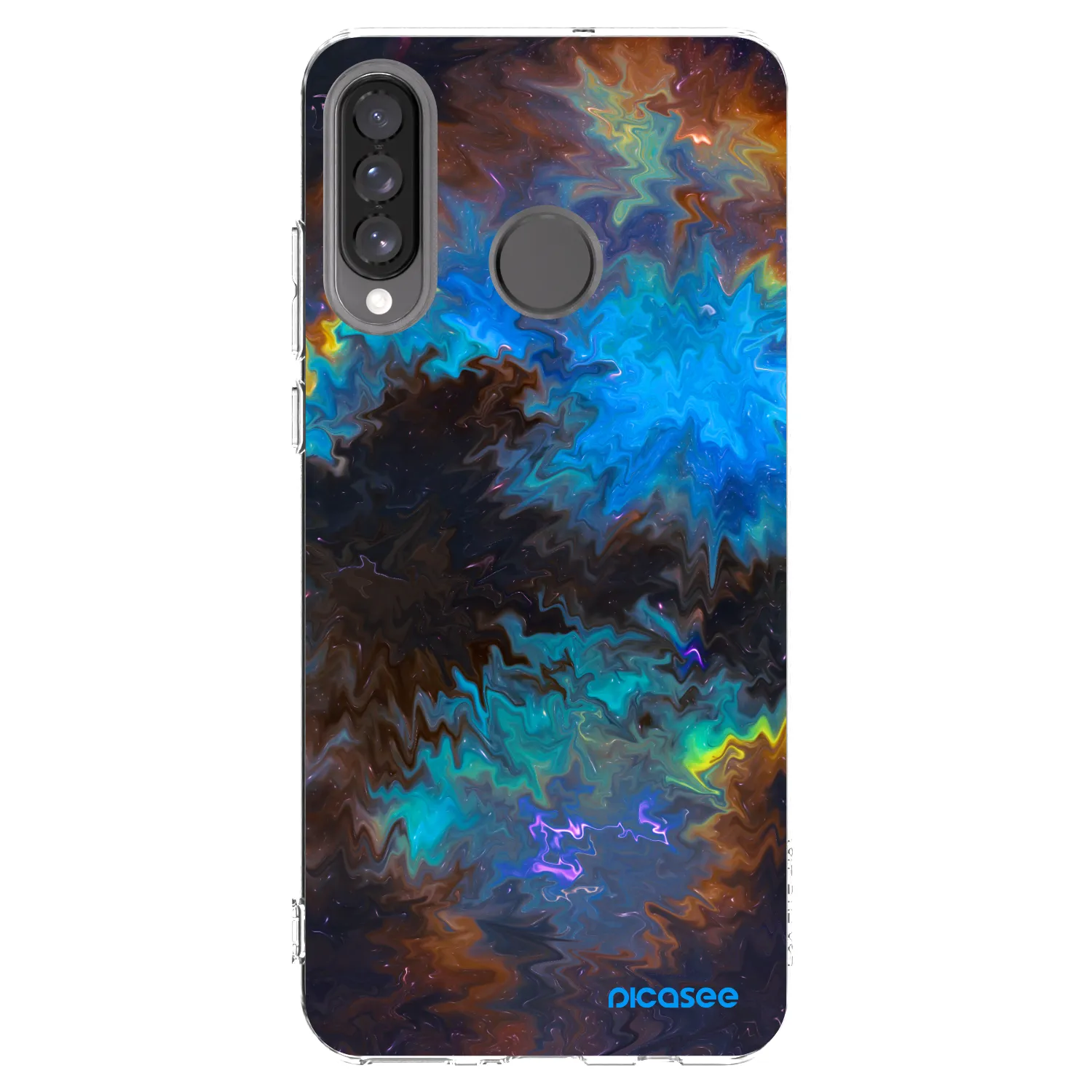 Picasee husă transparentă din silicon pentru Huawei P30 Lite - Space