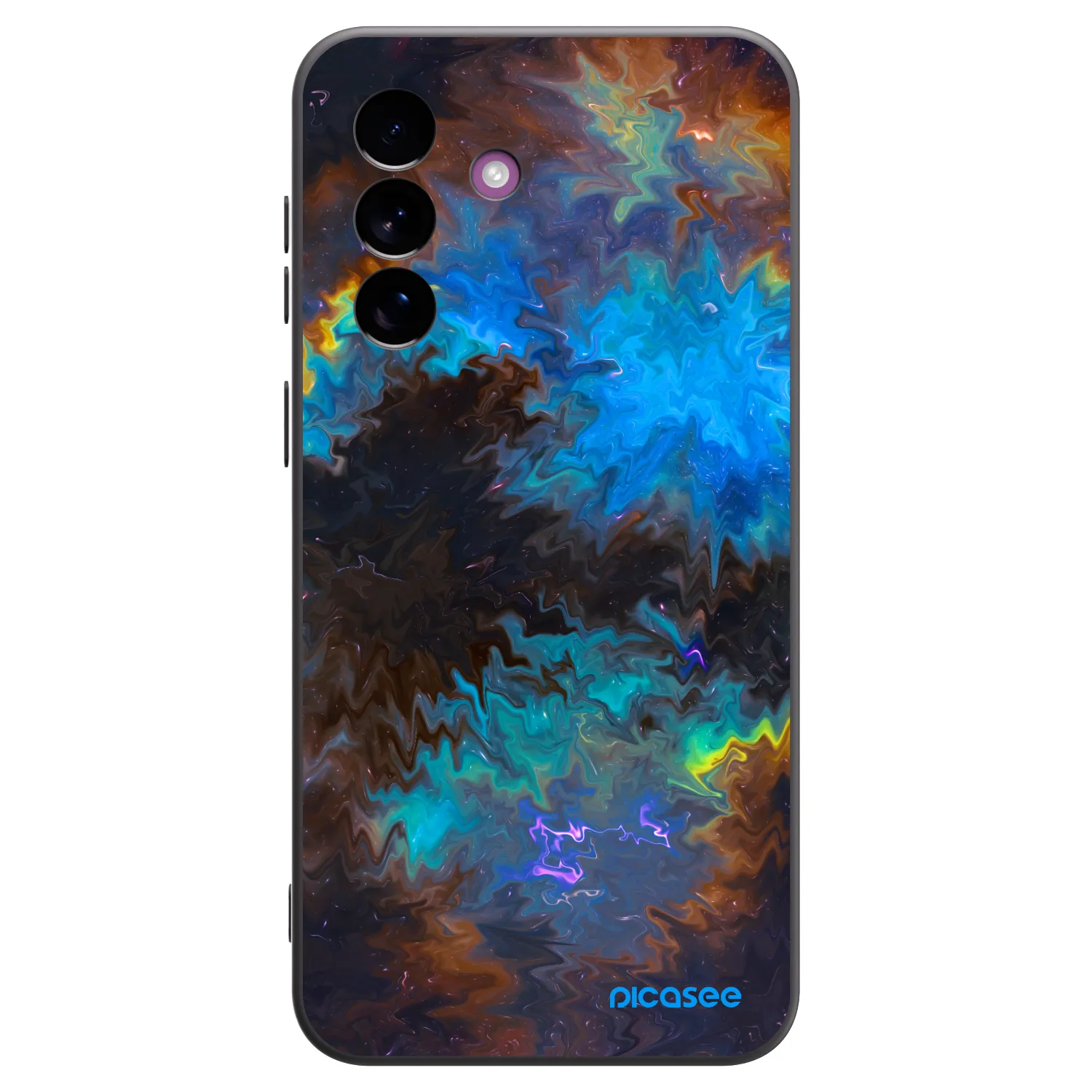 Picasee husă neagră din silicon pentru Samsung Galaxy A37 - Space