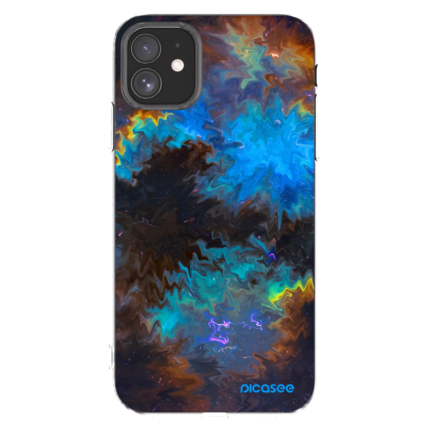 Picasee husă transparentă din silicon pentru Apple iPhone 11 - Space