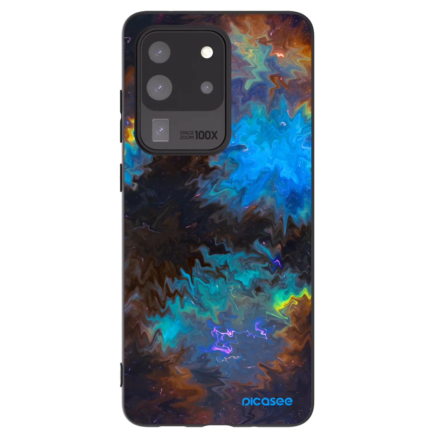 Picasee husă neagră din silicon pentru Samsung Galaxy S20 Ultra 5G G988F - Space