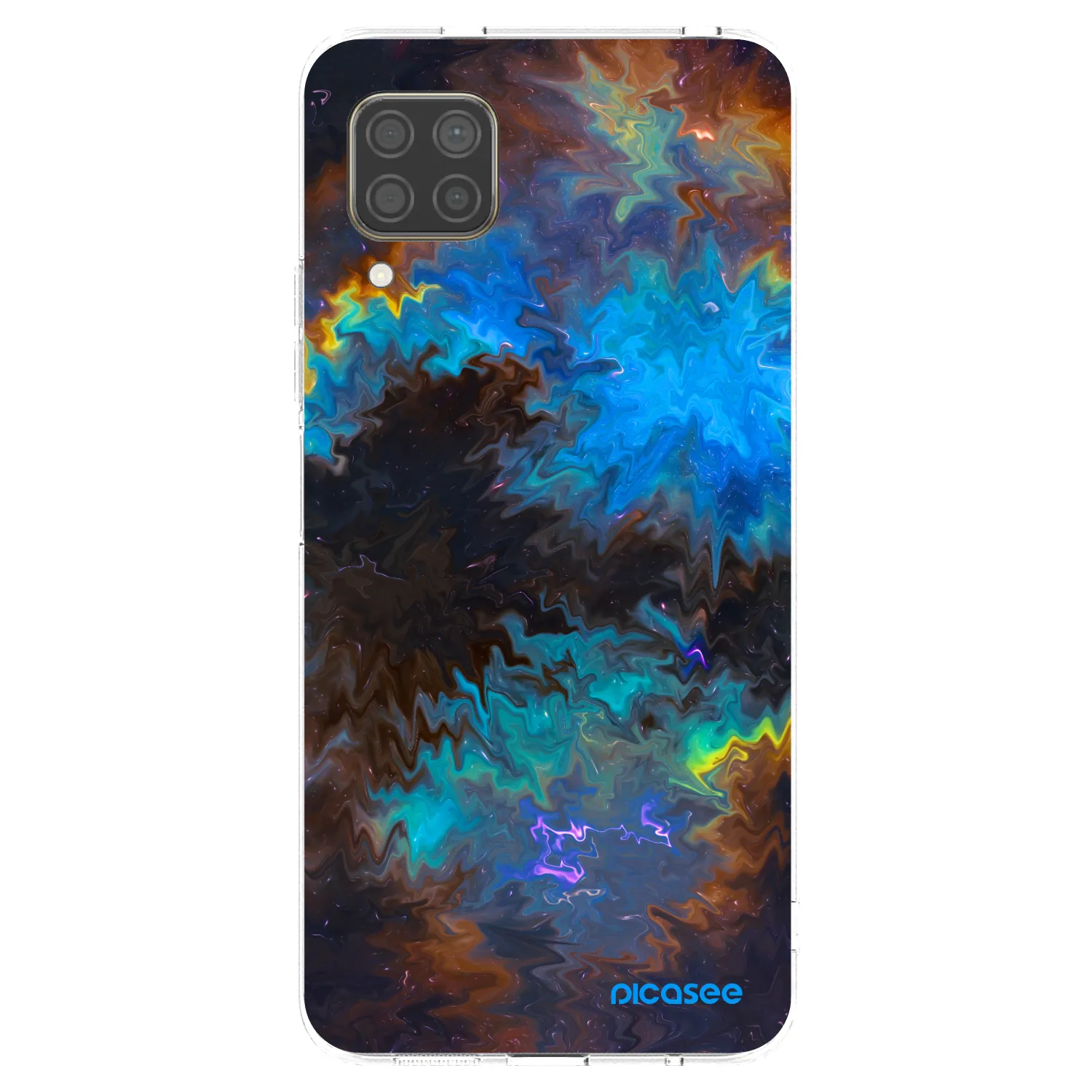 Picasee husă transparentă din silicon pentru Huawei P40 Lite - Space