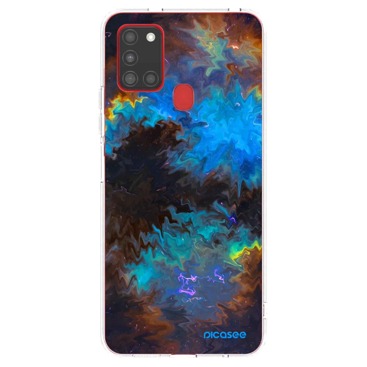Picasee husă transparentă din silicon pentru Samsung Galaxy A21s - Space