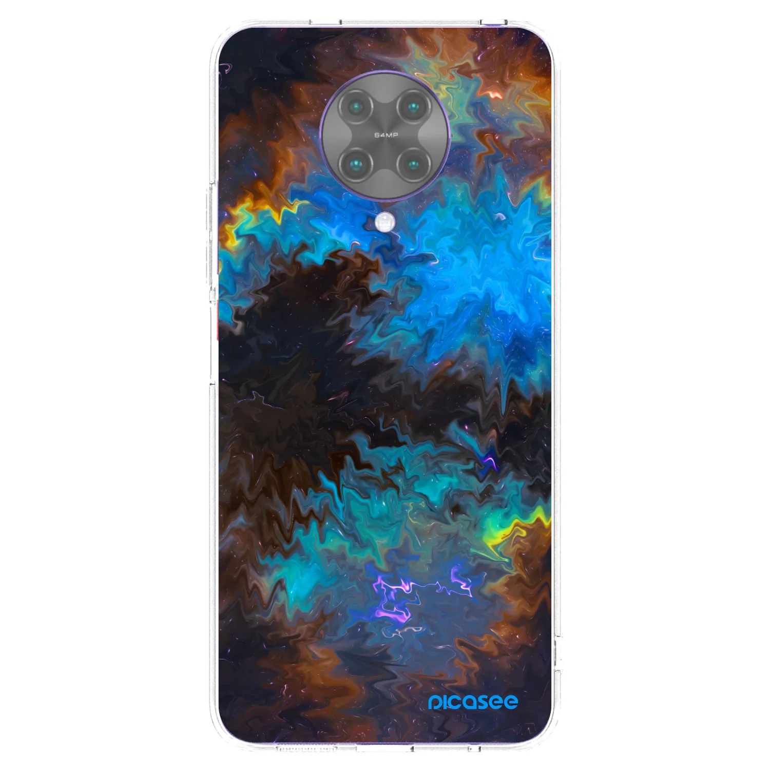 Picasee husă transparentă din silicon pentru Xiaomi Poco F2 Pro - Space