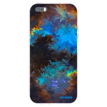 Picasee husă transparentă din silicon pentru Apple iPhone 5/5S/SE - Space