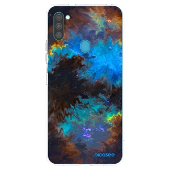 Picasee husă transparentă din silicon pentru Samsung Galaxy M11 - Space