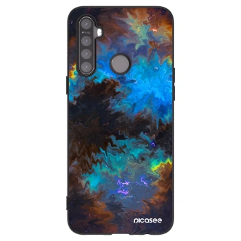 Picasee husă neagră din silicon pentru Realme 6i - Space