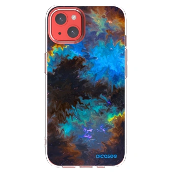 Picasee husă transparentă din silicon pentru Apple iPhone 13 - Space