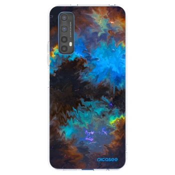 Picasee husă transparentă din silicon pentru Realme 7 - Space