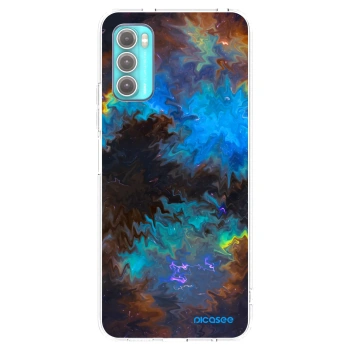 Picasee husă transparentă din silicon pentru Motorola Moto G60 - Space