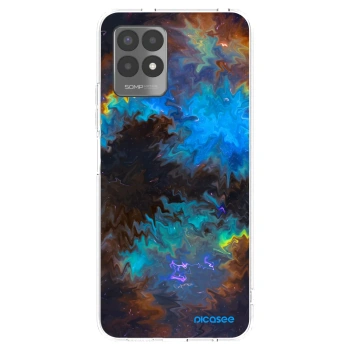 Picasee husă transparentă din silicon pentru Realme 8i - Space