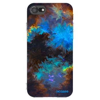 Picasee husă transparentă din silicon pentru Apple iPhone SE 2022 - Space