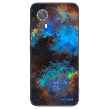 Picasee husă neagră din silicon pentru Xiaomi 12 - Space