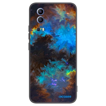 Picasee husă neagră din silicon pentru Vivo Y52 5G - Space