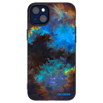 Picasee husă neagră din silicon pentru Apple iPhone 14 Plus - Space