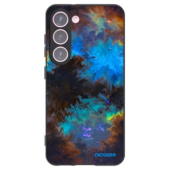 Picasee husă neagră din silicon pentru Samsung Galaxy S23 5G - Space