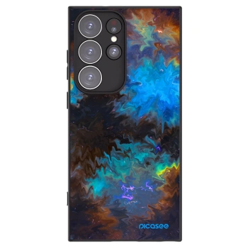 Picasee husă neagră din silicon pentru Samsung Galaxy S23 Ultra 5G - Space